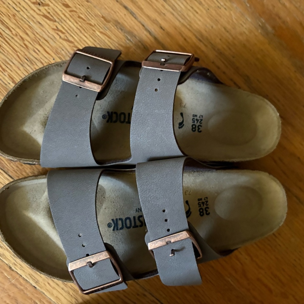 Birkenstock Brown Sandals with Adjustable Straps